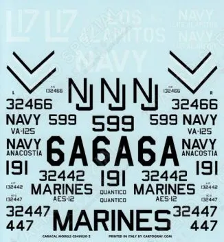 CD48050 A-1E/G Skyraider & AD-5 Skyraider U.S. Navy/U.S. Marines