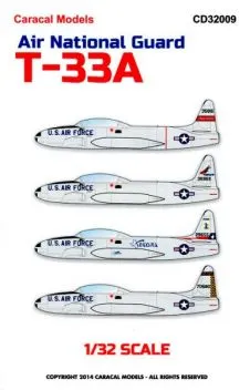 CD32009 T-33A Shooting Star Air National Guard