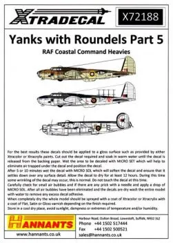 XD72188 B-17 Flying Fortress & Liberator RAF Küstenkommando