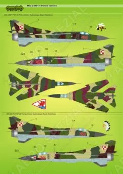 MOD48013 MiG-23MF Flogger-B polnische Luftwaffe