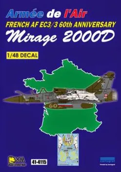 DXM48012 Mirage 2000D Jubiläumsanstrich