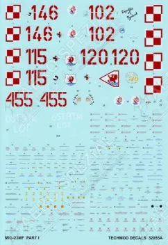 TMD32055 MiG-23MF Flogger-B polnische Luftwaffe