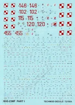 TMD72156 MiG-23MF Flogger-B polnische Luftwaffe