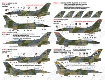 CD48056 F-16 CAS Vipers in Lizard Camouflage