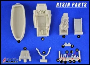 KH48059 F-35C Lightning II Cockpit Set