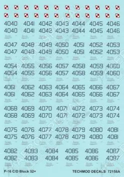 TMD72158 F-16C/D Block 52+ Fighting Falcon