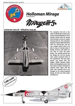 MC48016 Mirage IIIS Swiss Air Force