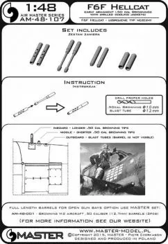 AM48107 F6F Hellcat Armament (Early Version)