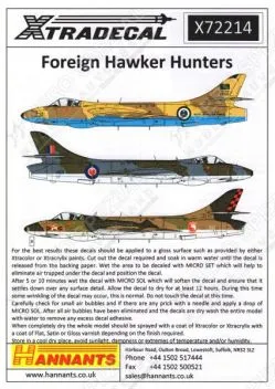 XD72214 Hunter International Air Forces