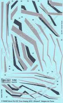 SY32083 F-16AM Fighting Falcon Solo Display 2015