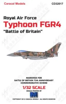 CD32017 Typhoon FGR.4 Battle of Britain Retro Finish