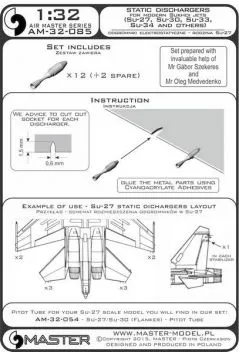 AM32085 Static Dischargers for Modern Sukhoi Jets