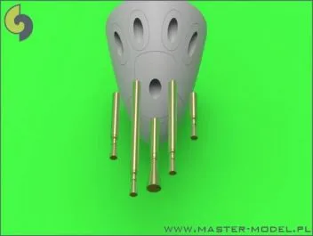 AM48115 P-38M Lightning Armament with Flash Hiders