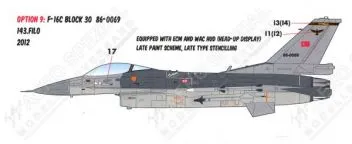 CD48007 F-16 Fighting Falcon türkische Luftwaffe Teil 2