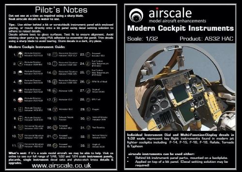 AS32HAC Cockpit Instruments for Modern Jets