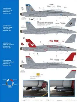 TB48246 F/A-18C/D Hornet VMFA-225 & VMFA-232
