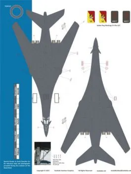 TB48249 B-1B Lancer Kommandeursmaschinen