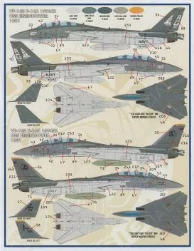 FD&S4809 F-14A/B Tomcat Colours & Markings Part 2