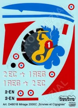 MOD48018 Mirage 2000C Sirenes et Cigognes