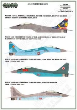MOD48044 MiG-29 Fulcrum-A Kazakhstan, Korea, Malaysia