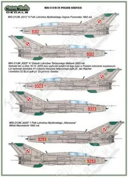 MOD48048 MiG-21UM Mongol-B Polish Air Force and Navy
