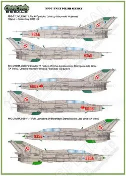 MOD48048 MiG-21UM Mongol-B polnische Luftwaffe und Marine