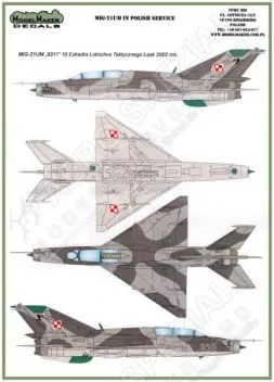 MOD48048 MiG-21UM Mongol-B polnische Luftwaffe und Marine