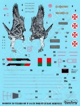MOD48059 F-16AM Fighting Falcon portugiesische Luftwaffe