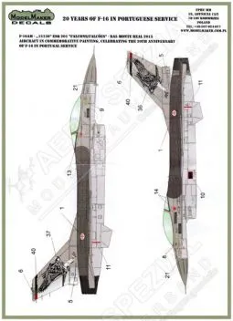 MOD72059 F-16AM Fighting Falcon Portuguese Air Force