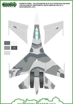 MOD32042 Su-30MK2 Flanker-G venezolanische Luftwaffe