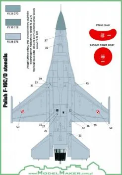 MOD72073 F-16C/D Block 52+ Fighting Falcon Polish Air Force