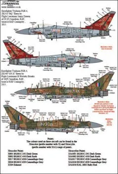 XD32060 Eurofighter Typhoon FGR.4 Special Schemes Part 2