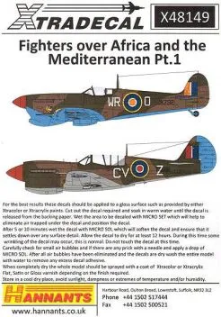XD48149 Fighters over Africa and the Mediterranean Part 1