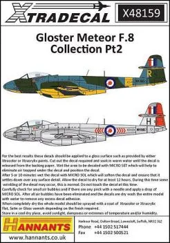 XD48159 Meteor F.8 Collection Part 2
