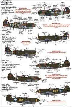 XD48162 Frühe Curtiss P-40 Teil 1