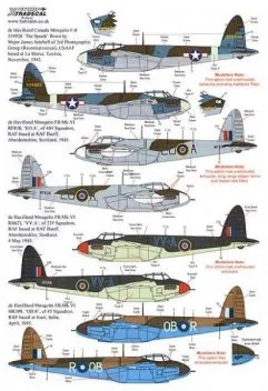 XD72232 Mosquito FB.VI/B.IV/B.XX/T.III