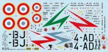 BD32042 Mirage IIIE French Air Force Part 1