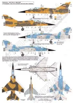 BD72100 Mirage F1BQ & Mirage F1EQ iranische Luftwaffe