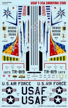 CD48119 T-33A Shooting Star U.S. Air Force