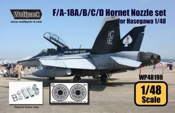 WP48198 F/A-18A/B/C/D Hornet Engine Nozzles (F404 Engine)