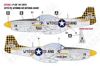CD48113 P-51D Mustang Air National Guard Teil 2