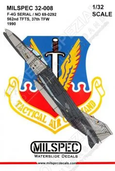 CMS3208 F-4G Phantom II George AFB