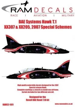 RAM32001 Hawk T.1 RAF Special Schemes 2007