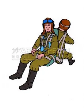 AB32093 Il-2M3 Stormovik Pilot and Gunner Soviet Air Force WW II