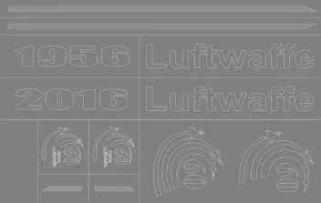 MODM32080 Eurofighter Jubiläumsanstrich Luftwaffe