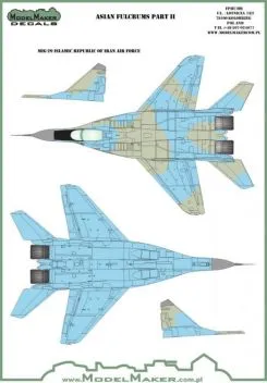 MOD72064 MiG-29 Fulcrum Iran, Jemen, Syrien