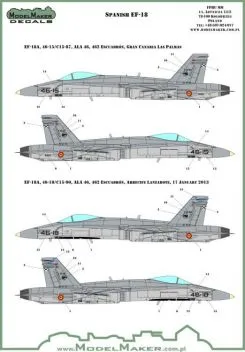 MOD72089 EF-18 Hornet Spanish Air Force