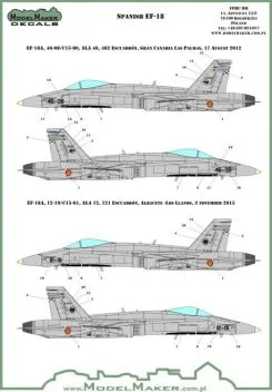 MOD72089 EF-18 Hornet Spanish Air Force