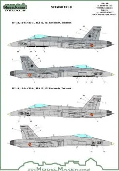 MOD72089 EF-18 Hornet Spanish Air Force