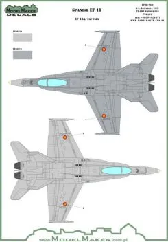 MOD72089 EF-18 Hornet Spanish Air Force